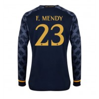 Fotballdrakt Herre Real Madrid Ferland Mendy #23 Bortedrakt 2023-24 Langermet